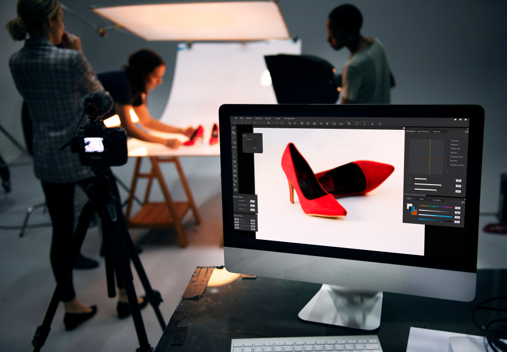 Product,Photography,Shoot,Of,Shoes